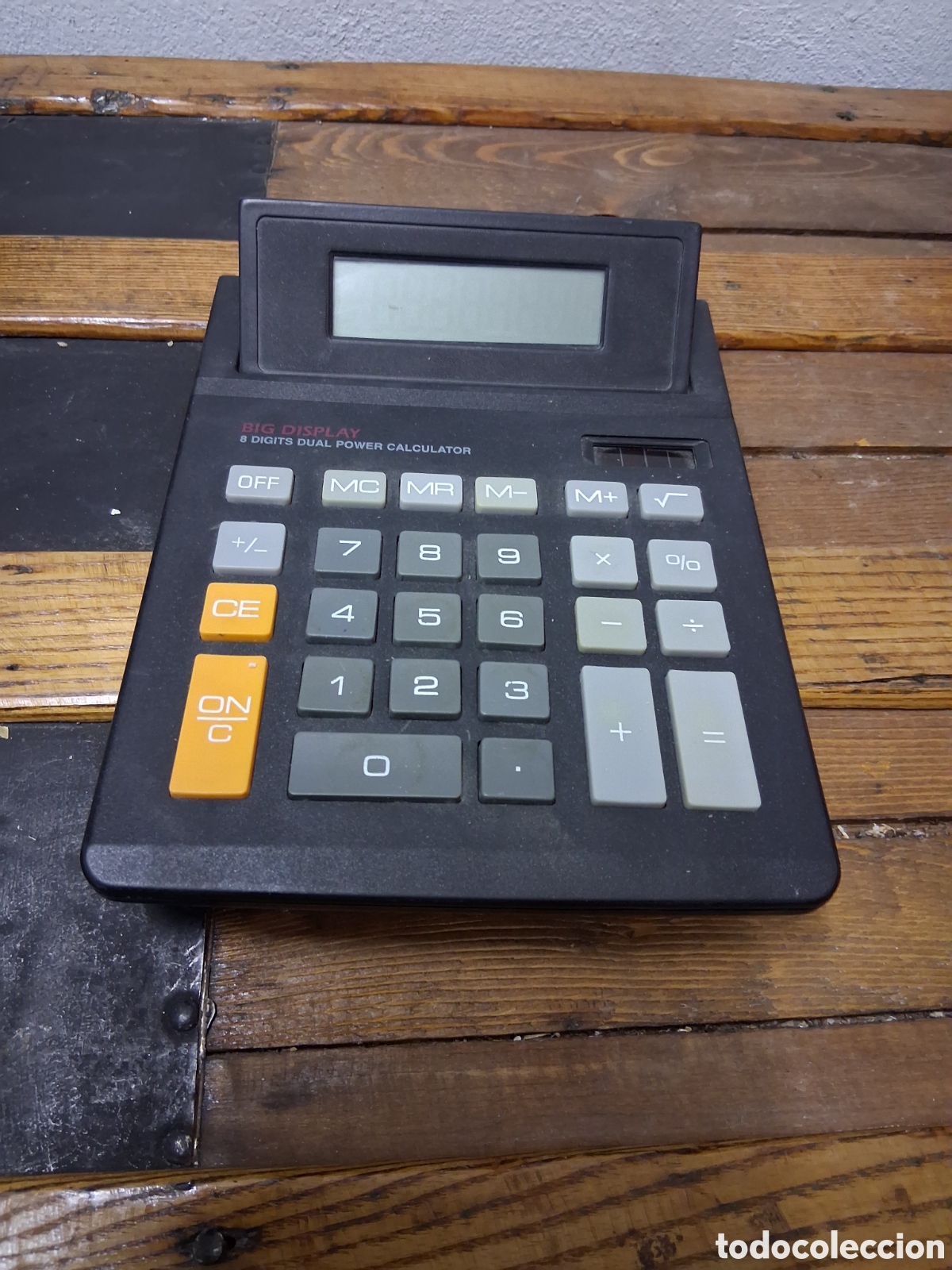 Antig&uuml;edades: Calculadora solar Big display calculator - Foto 1