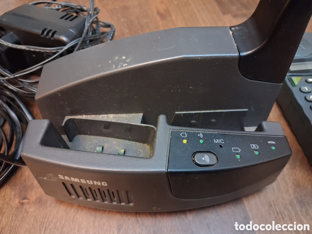 Tel&eacute;fonos: Antiguo Telefono inal&aacute;mbrico Samsung - Foto 3