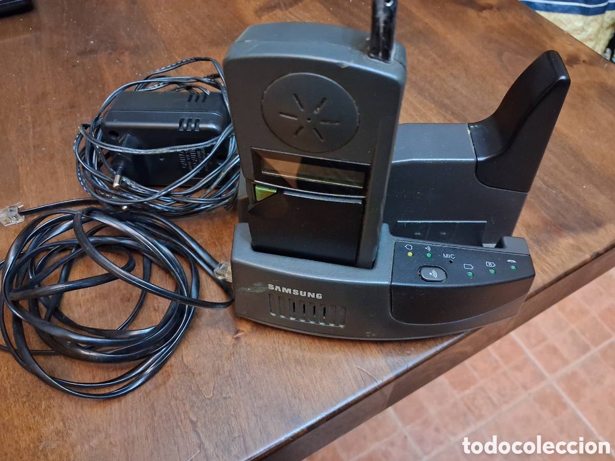 Tel&eacute;fonos: Antiguo Telefono inal&aacute;mbrico Samsung - Foto 1