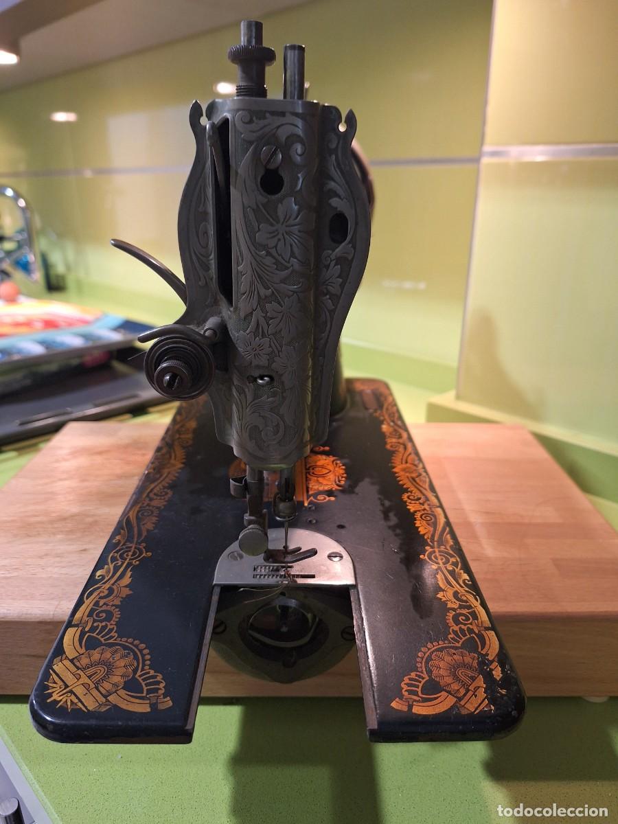 Antig&uuml;edades: MAQUINA DE COSER SINGER - Foto 5