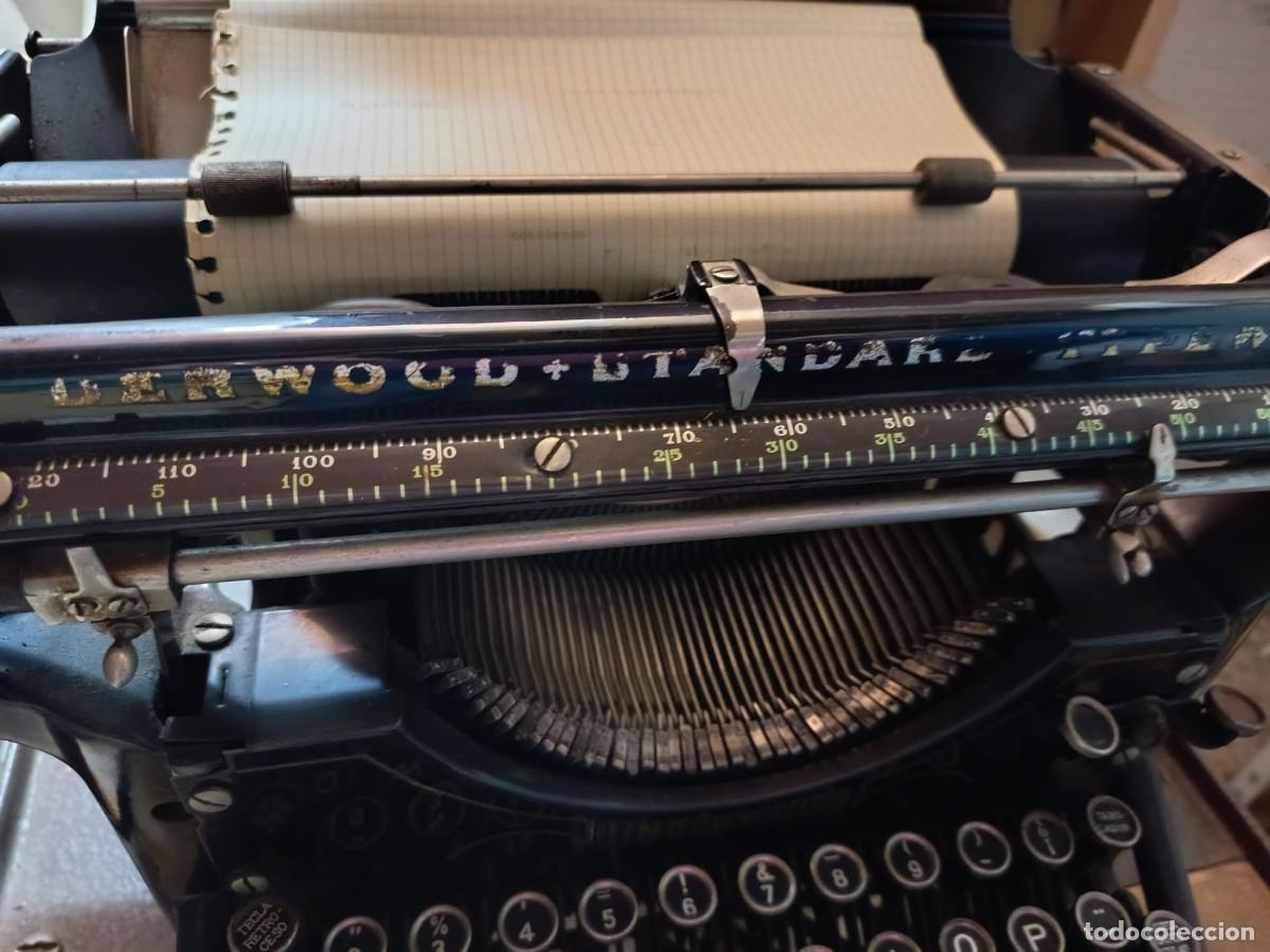 Antig&uuml;edades: Maquina de escribir underwood - Foto 4