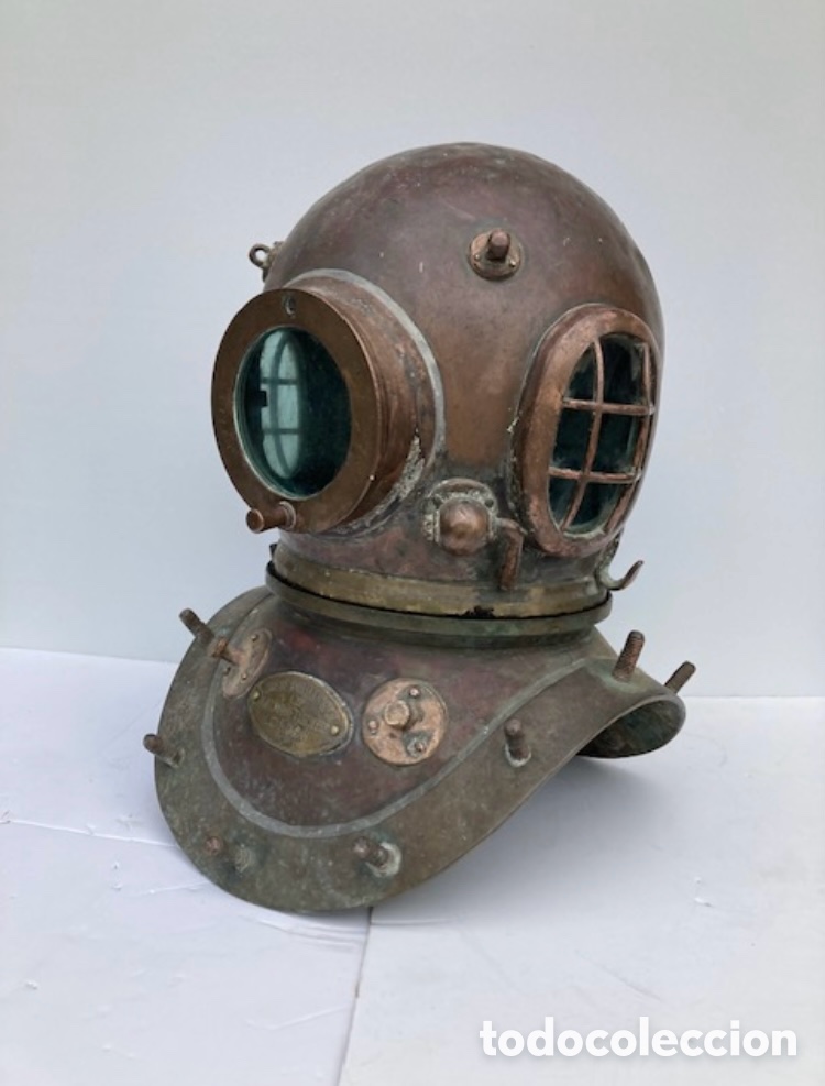 Antig&uuml;edades: Escafandra de buzo cl&aacute;sico Siebe Gorman - Foto 1