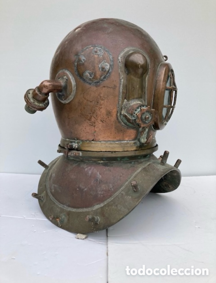 Antig&uuml;edades: Escafandra de buzo cl&aacute;sico Siebe Gorman - Foto 3