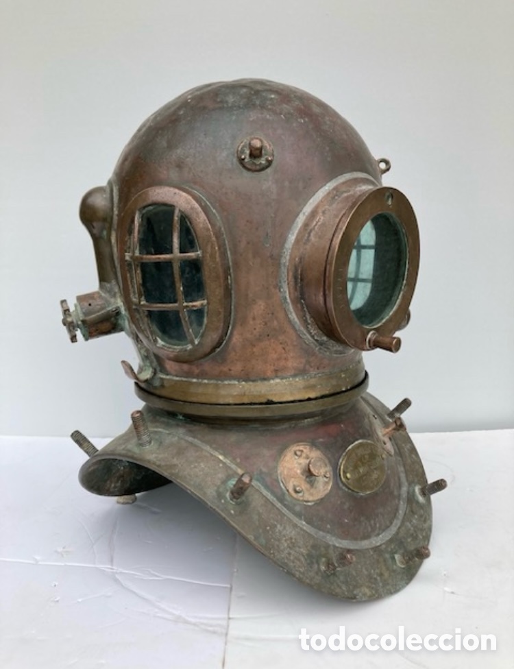 Antig&uuml;edades: Escafandra de buzo cl&aacute;sico Siebe Gorman - Foto 5
