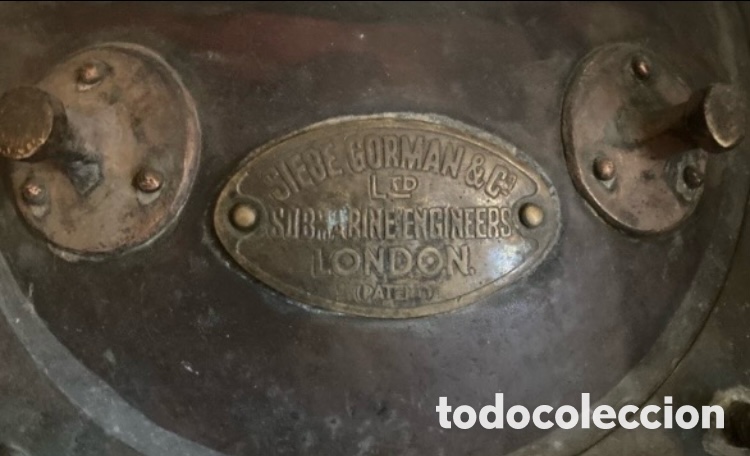 Antig&uuml;edades: Escafandra de buzo cl&aacute;sico Siebe Gorman - Foto 7