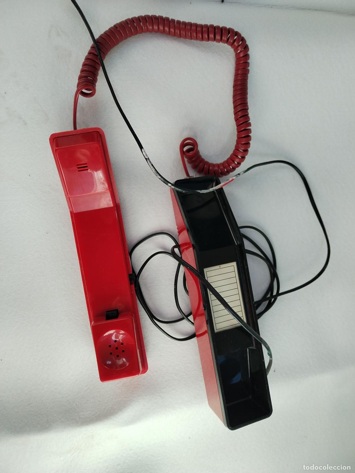 Tel&eacute;fonos: telefono de pared rojo vintage - c176 - Foto 2