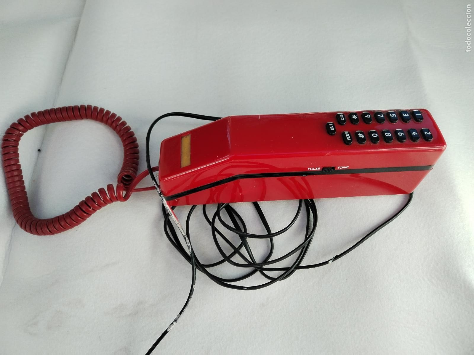 Tel&eacute;fonos: telefono de pared rojo vintage - c176 - Foto 7