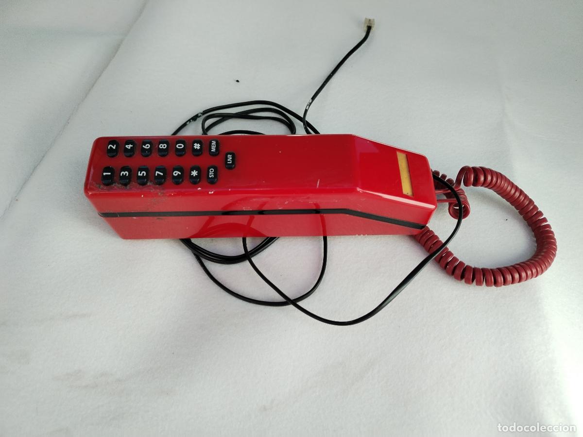 Tel&eacute;fonos: telefono de pared rojo vintage - c176 - Foto 1