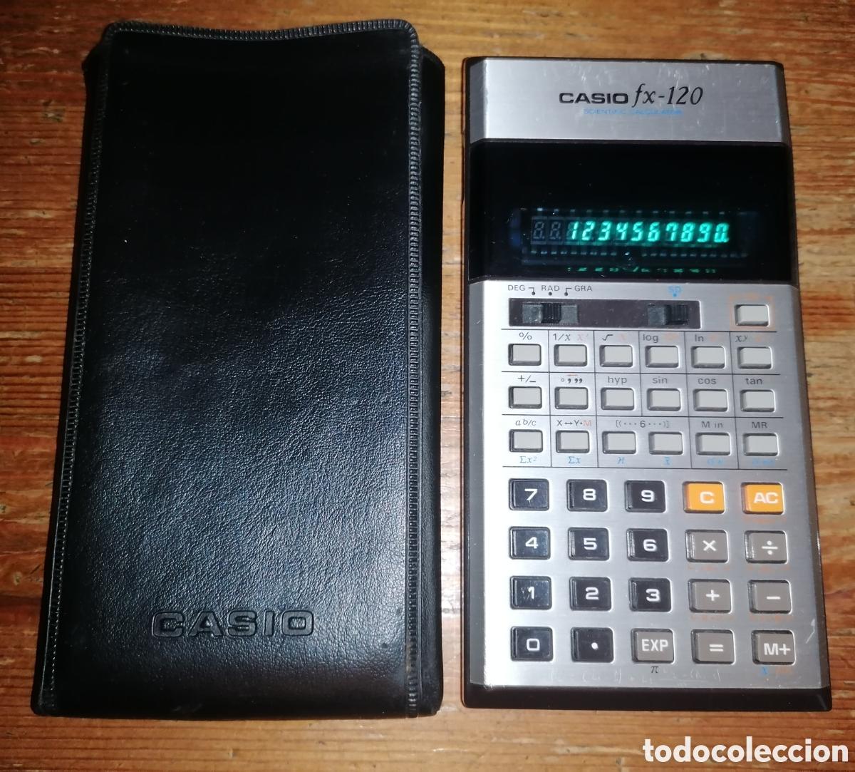 Antig&uuml;edades: Calculadora cient&iacute;fica CASIO FX-120 - Foto 1