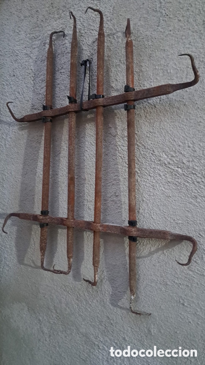 Antig&uuml;edades: Reja de forja antigua - Foto 1