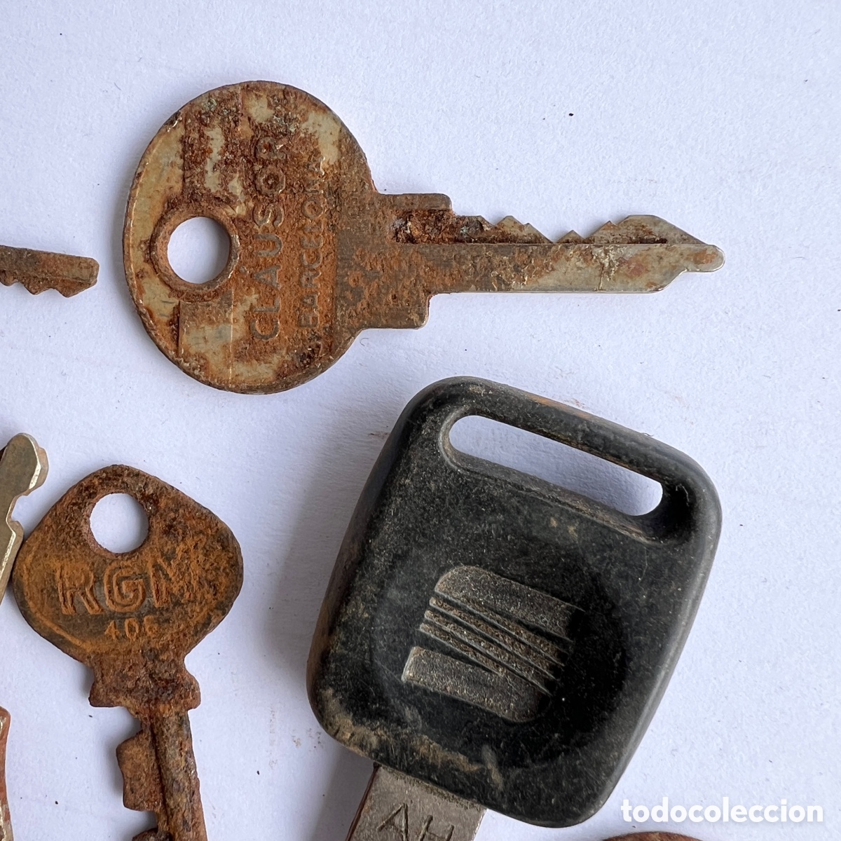 Antig&uuml;edades: Lote de llaves antiguas - Foto 5