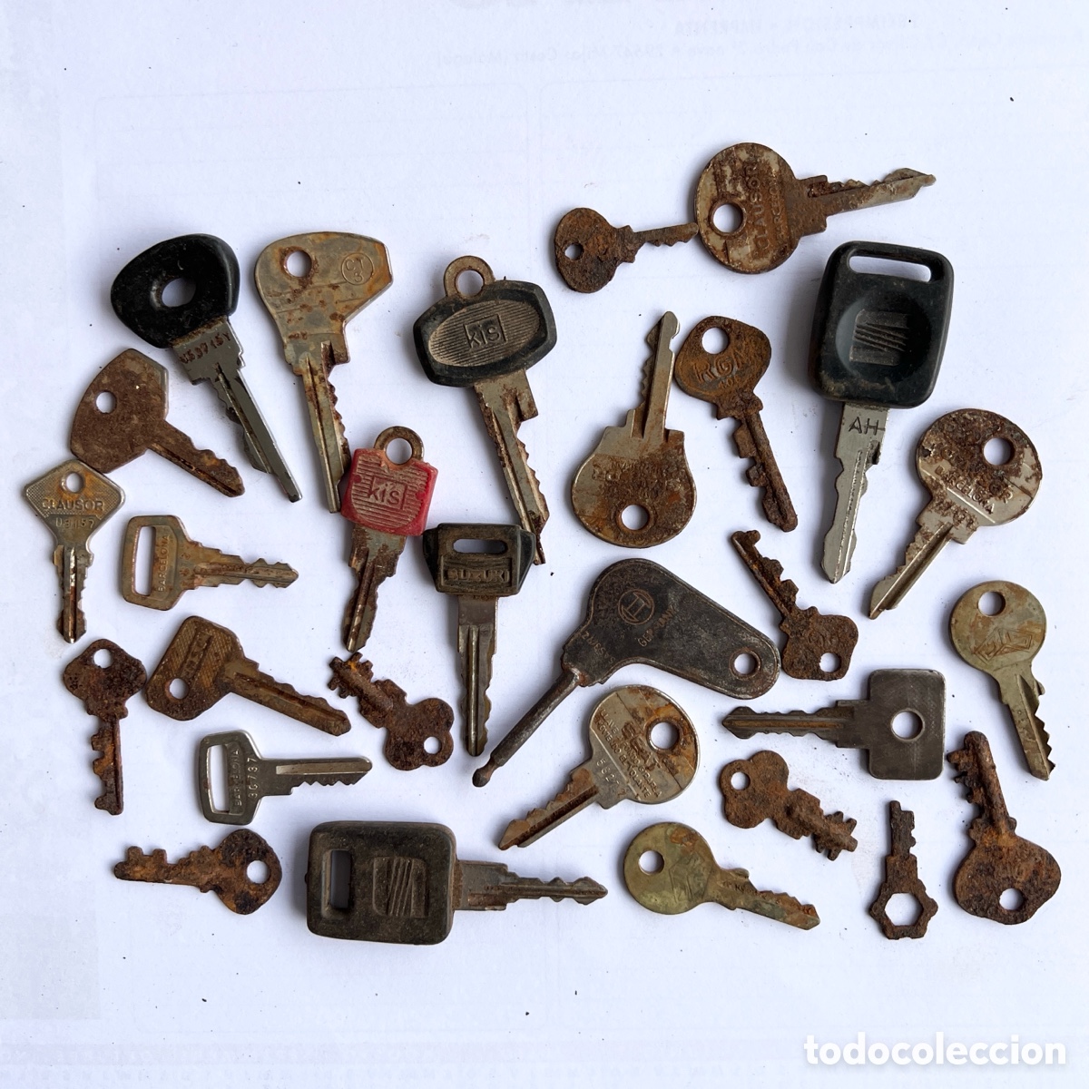 Antig&uuml;edades: Lote de llaves antiguas - Foto 1