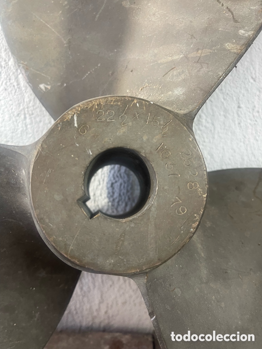 Antig&uuml;edades: H&eacute;lice de barco en bronce - Foto 2