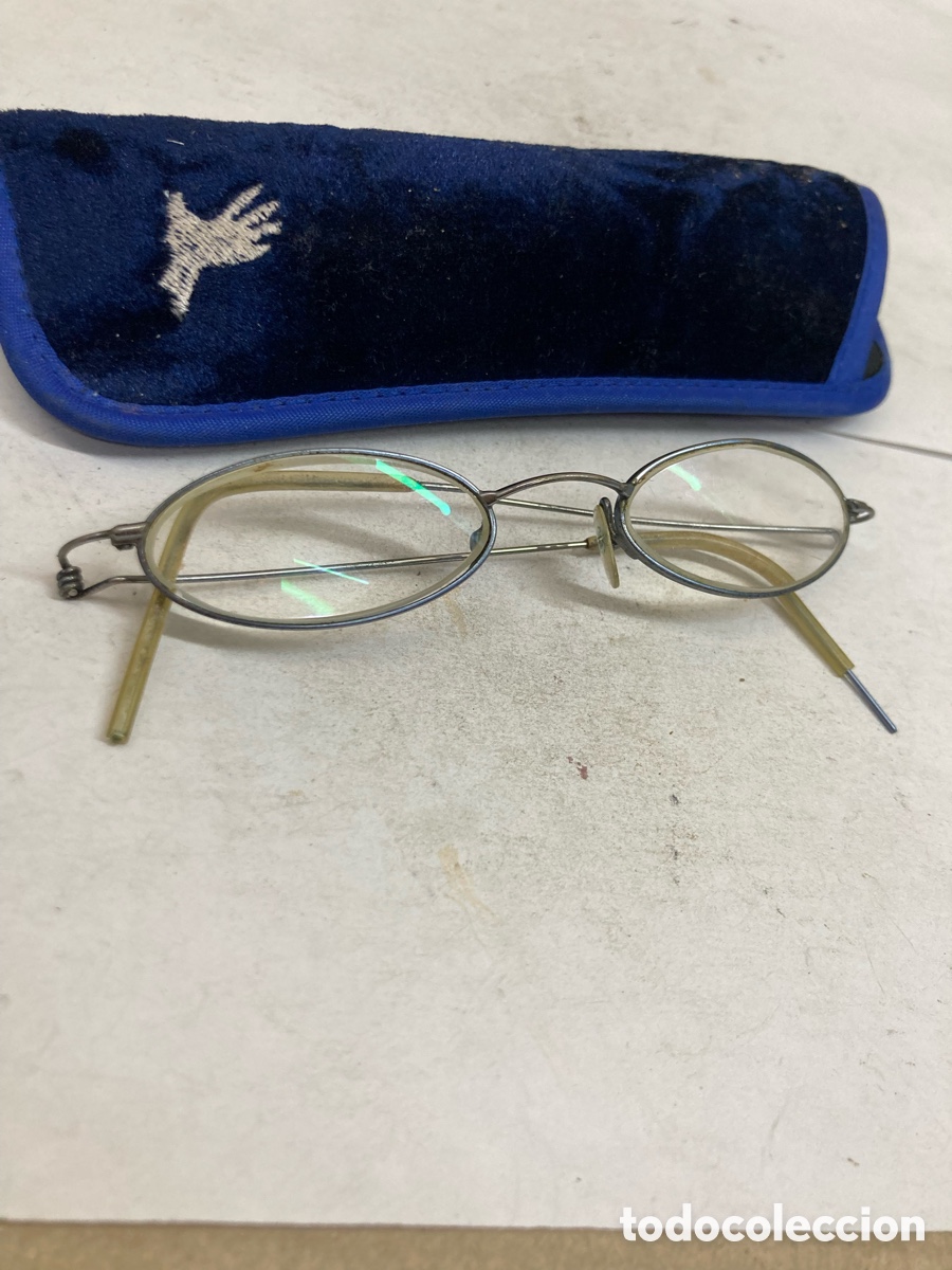 Antig&uuml;edades: Gafas antigua en su estuche /GAFAS76 - Foto 1