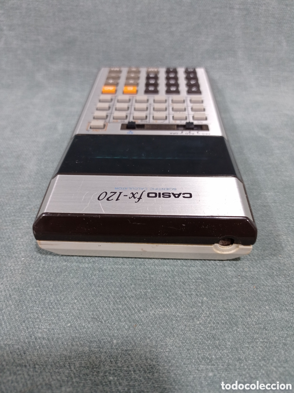 Antig&uuml;edades: ANTIGUA CALCULADORA CIENT&Iacute;FICA CASIO FX-120 - CON FUNDA - Foto 3