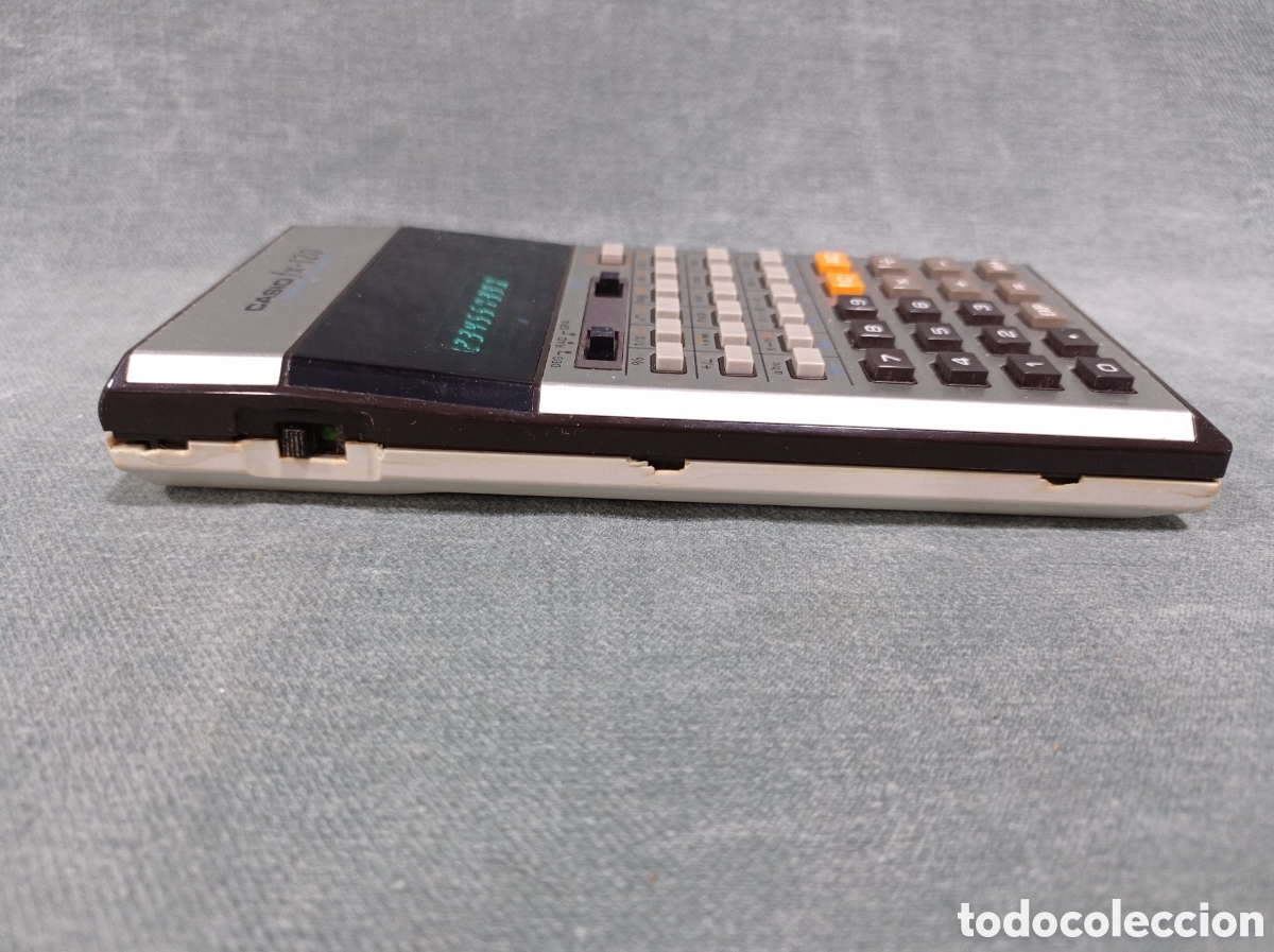 Antig&uuml;edades: ANTIGUA CALCULADORA CIENT&Iacute;FICA CASIO FX-120 - CON FUNDA - Foto 4