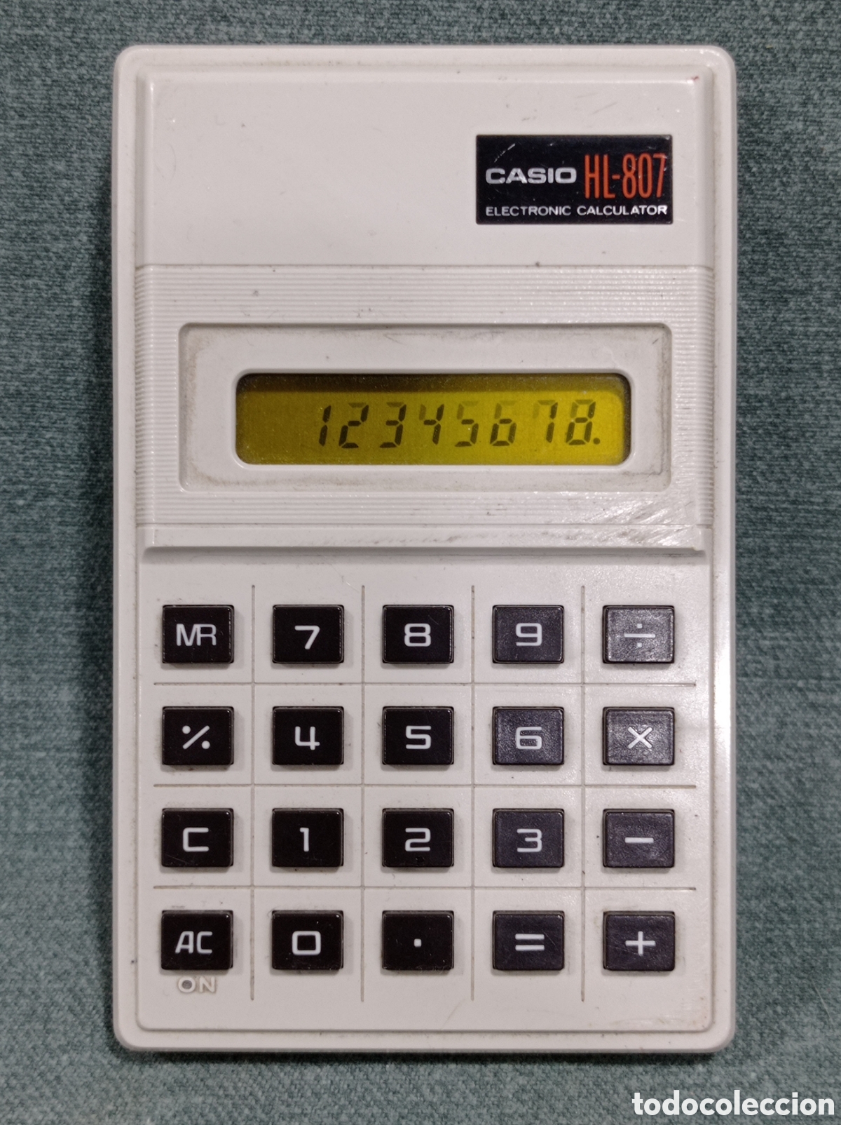Antig&uuml;edades: ANTIGUA CALCULADORA CASIO HL 807 - Foto 1
