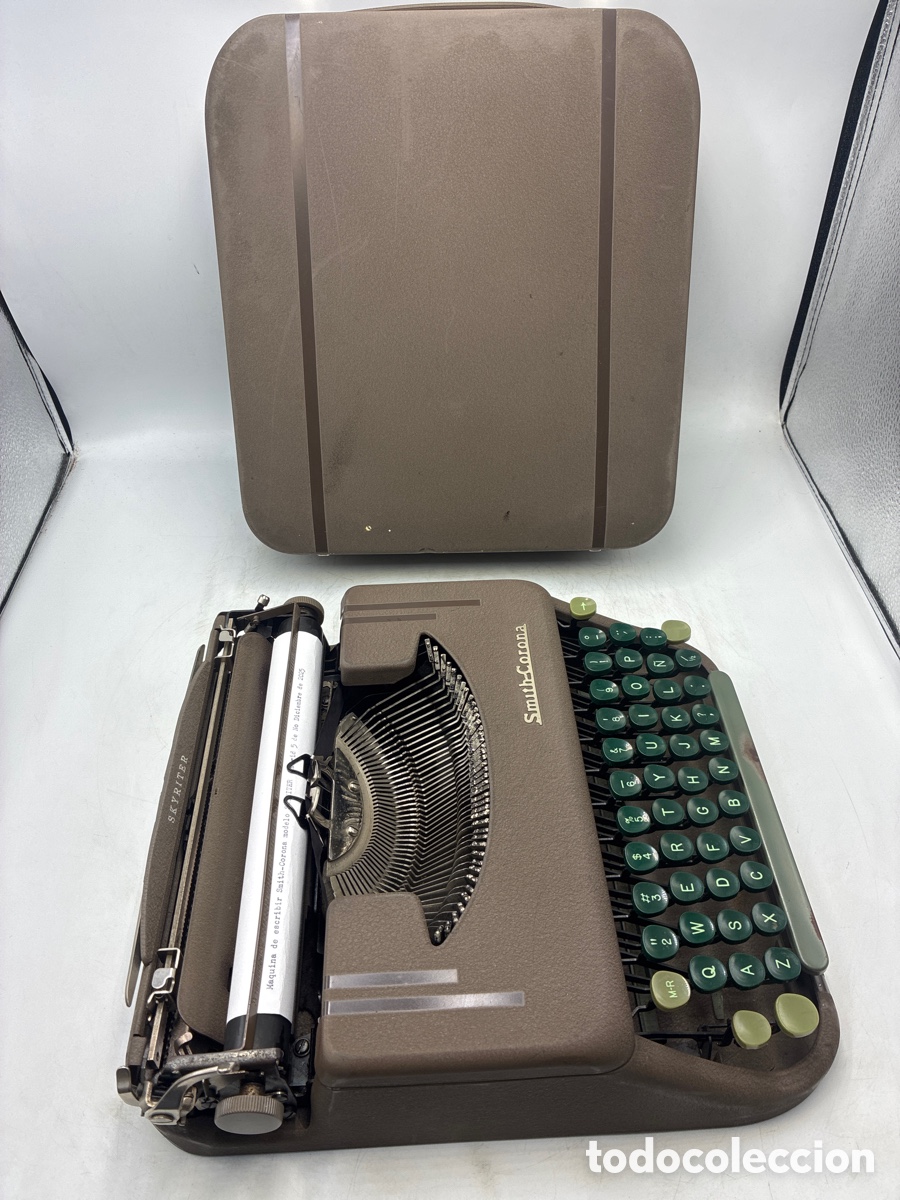 Antig&uuml;edades: M&aacute;quina de Escribir Smith Corona. - Foto 2