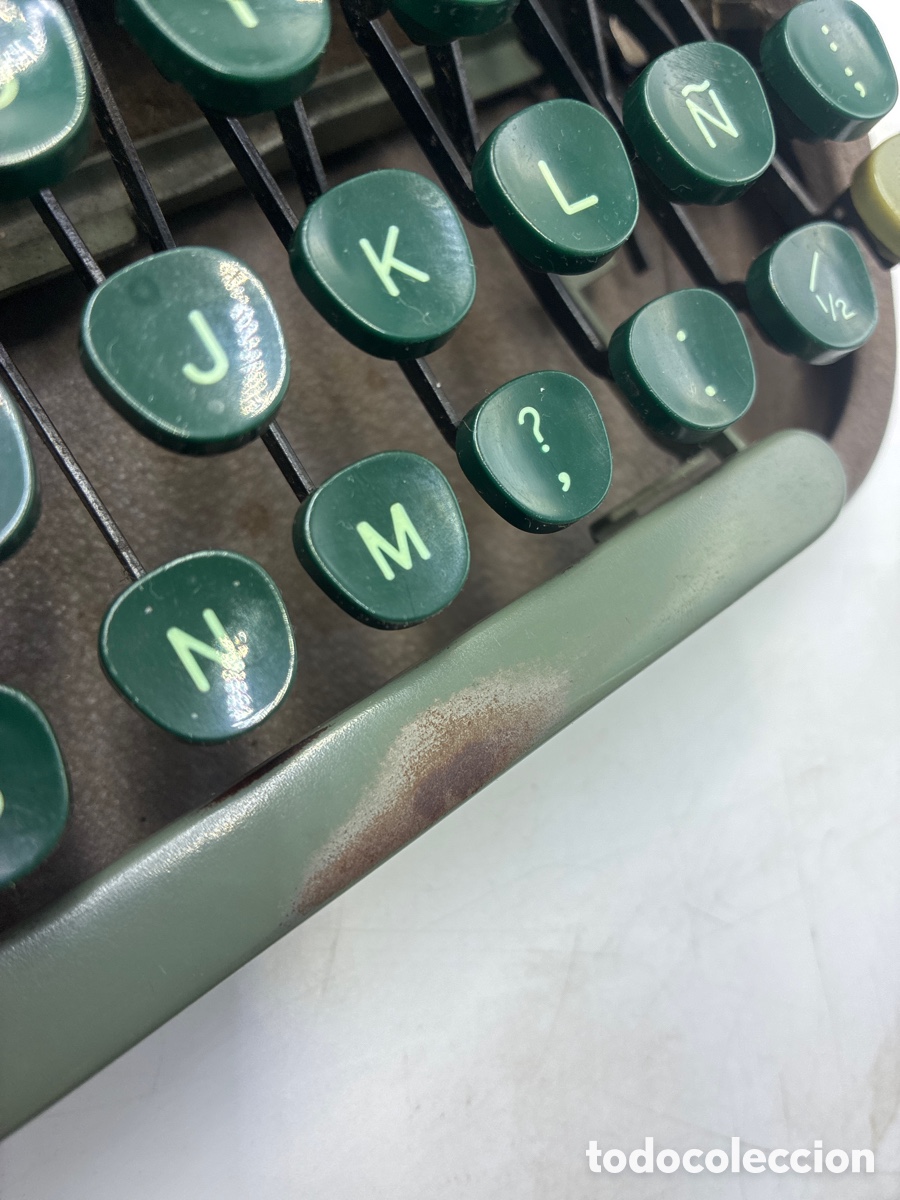 Antig&uuml;edades: M&aacute;quina de Escribir Smith Corona. - Foto 7