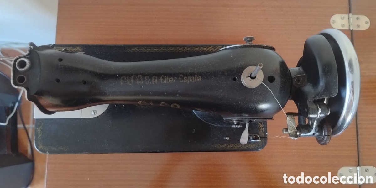 Antig&uuml;edades: Maquinas de coser antiguas Sigma y Alfa - Foto 4