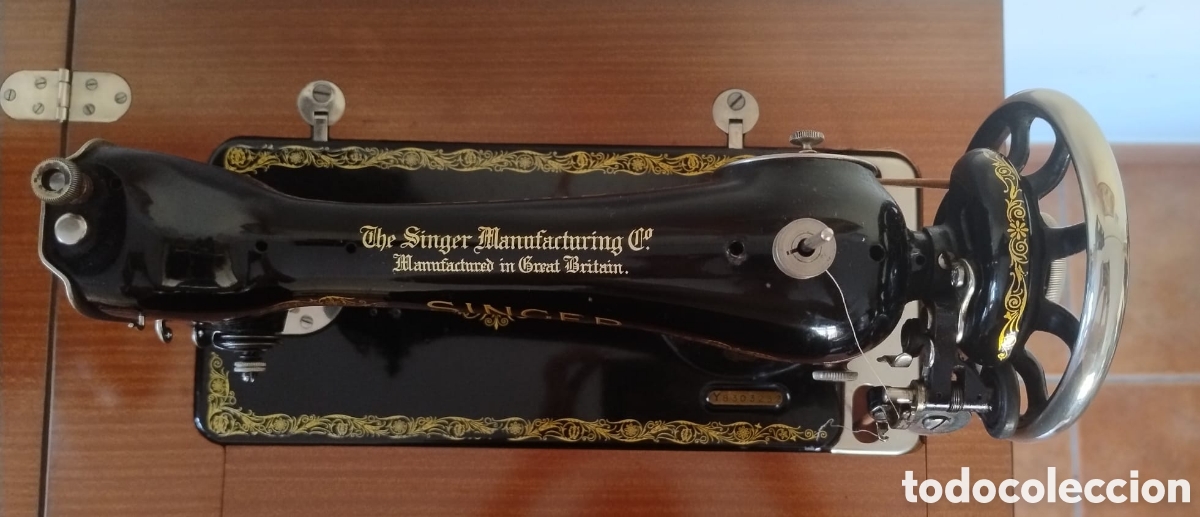 Antig&uuml;edades: Maquinas de coser antiguas Sigma y Alfa - Foto 5