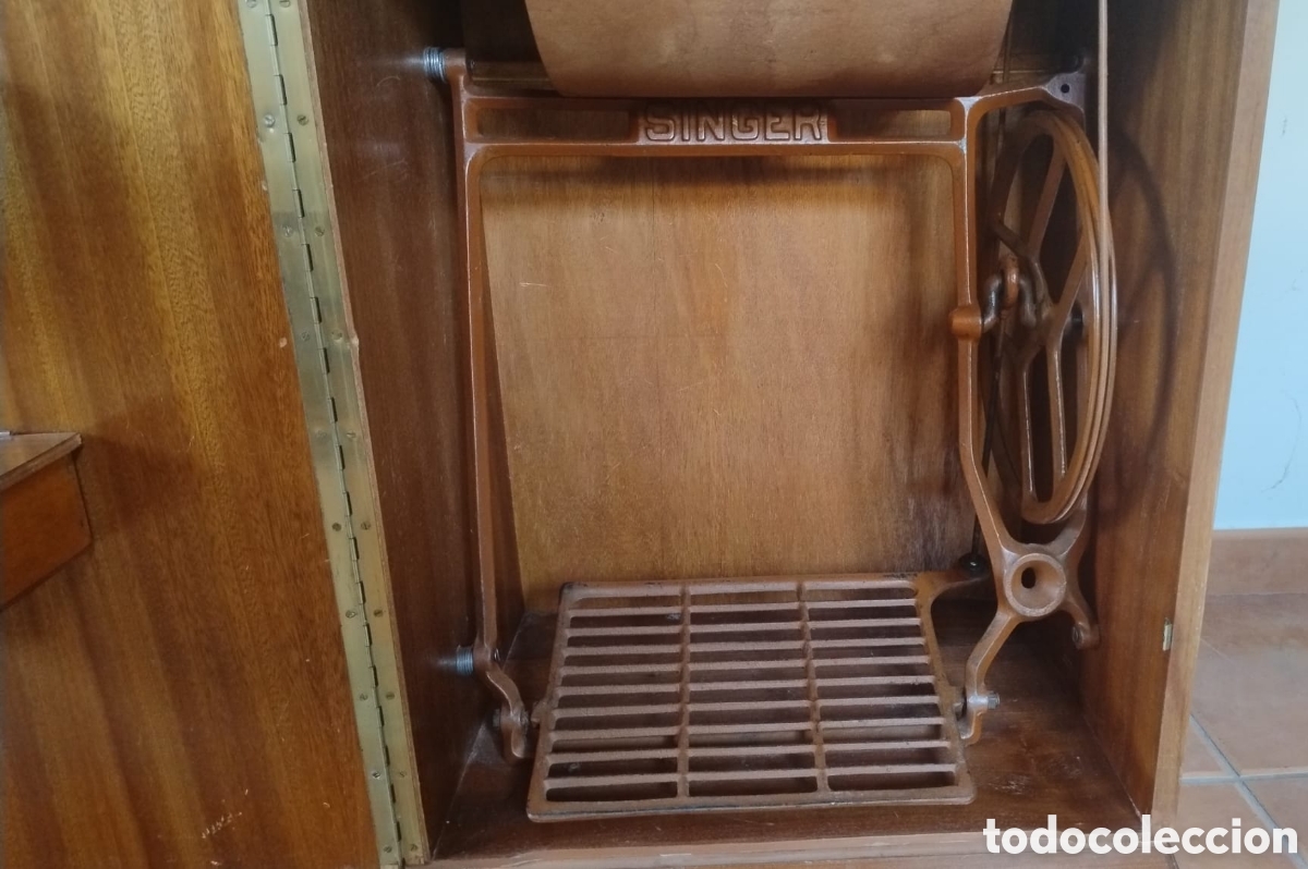 Antig&uuml;edades: Maquinas de coser antiguas Sigma y Alfa - Foto 9