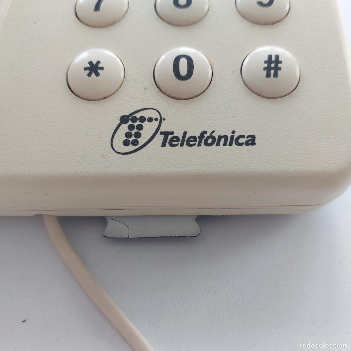 Tel&eacute;fonos: TELEFONO FORMA DE TECLAS MARFIL - Foto 3