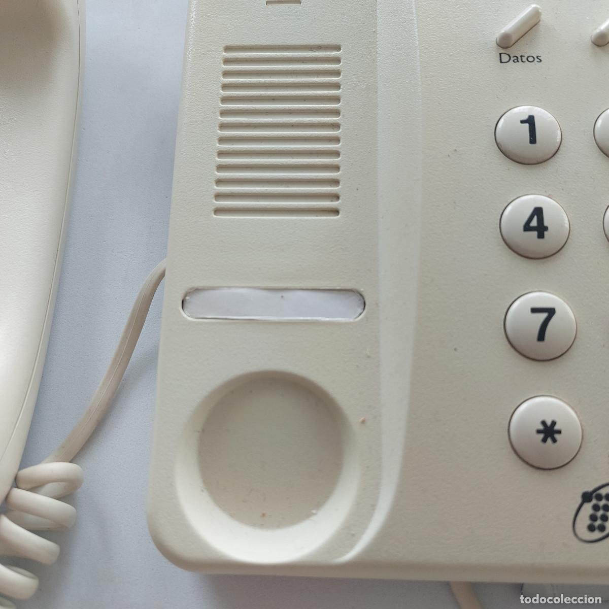 Tel&eacute;fonos: TELEFONO FORMA DE TECLAS MARFIL - Foto 4