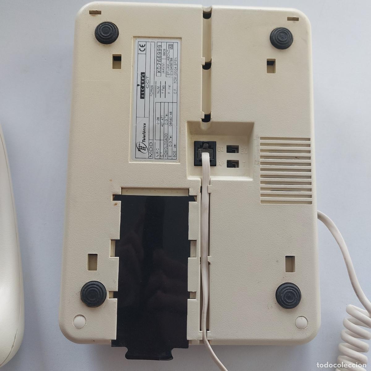 Tel&eacute;fonos: TELEFONO FORMA DE TECLAS MARFIL - Foto 8