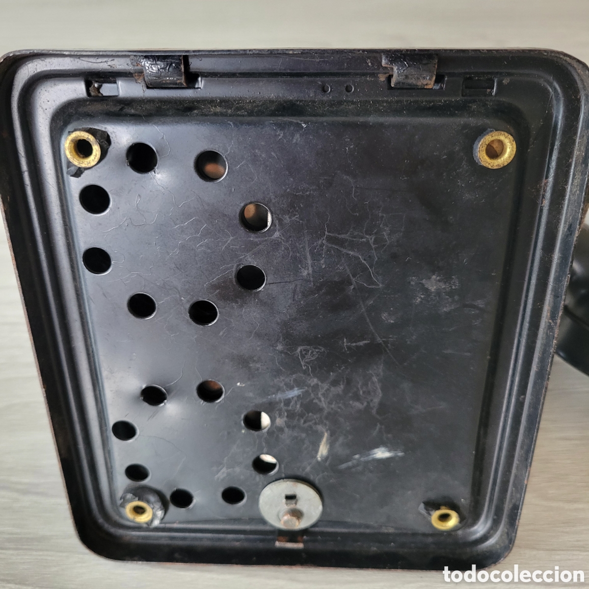 Tel&eacute;fonos: Tel&eacute;fono antiguo negro - Foto 4