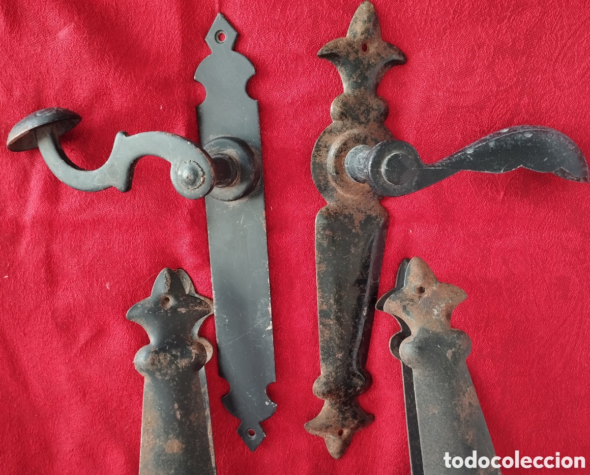 Antig&uuml;edades: Lote Manivelas Hierro. - Foto 2