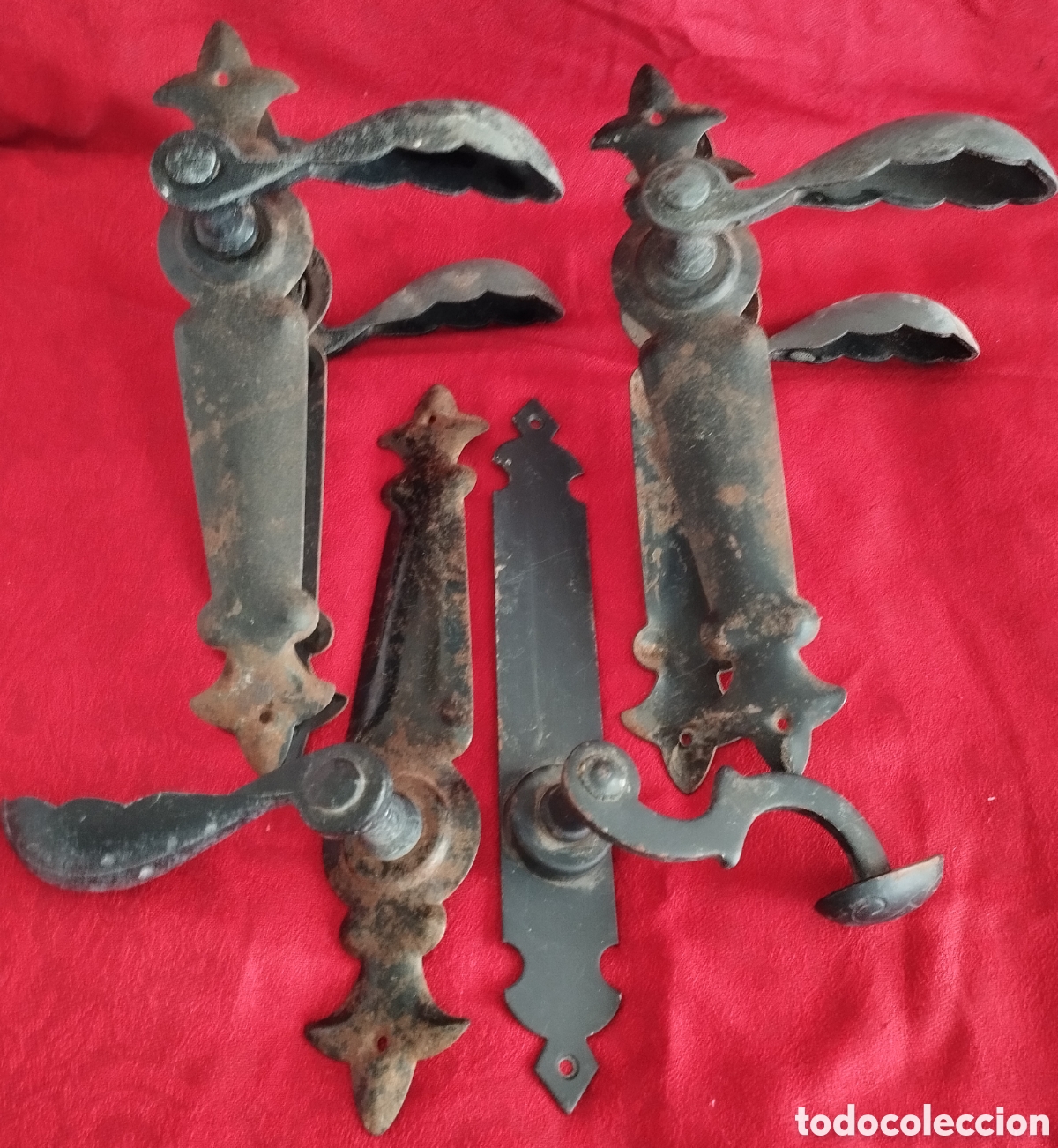 Antig&uuml;edades: Lote Manivelas Hierro. - Foto 1