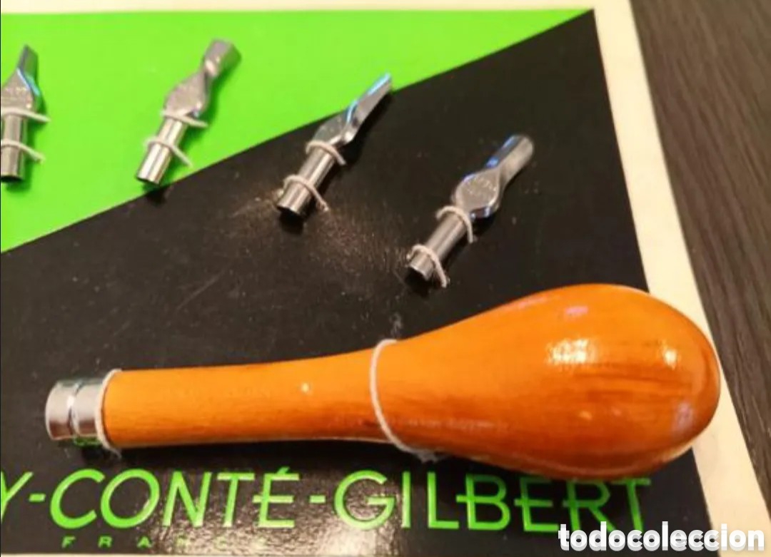 Antig&uuml;edades: Antiguas Gubias BLANZY-CONT&Eacute;-GILBERT - Foto 2