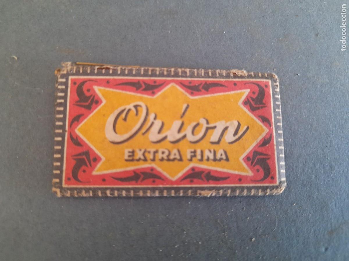 Antig&uuml;edades: hoja de afeitar orion extra fina - Foto 1