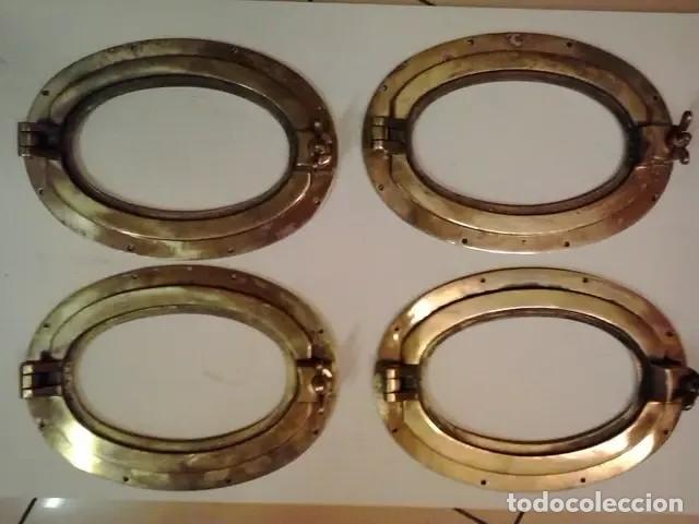 Antig&uuml;edades: OJO DE BUEY DE BRONCE. - Foto 2
