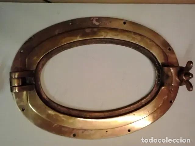 Antig&uuml;edades: OJO DE BUEY DE BRONCE. - Foto 1