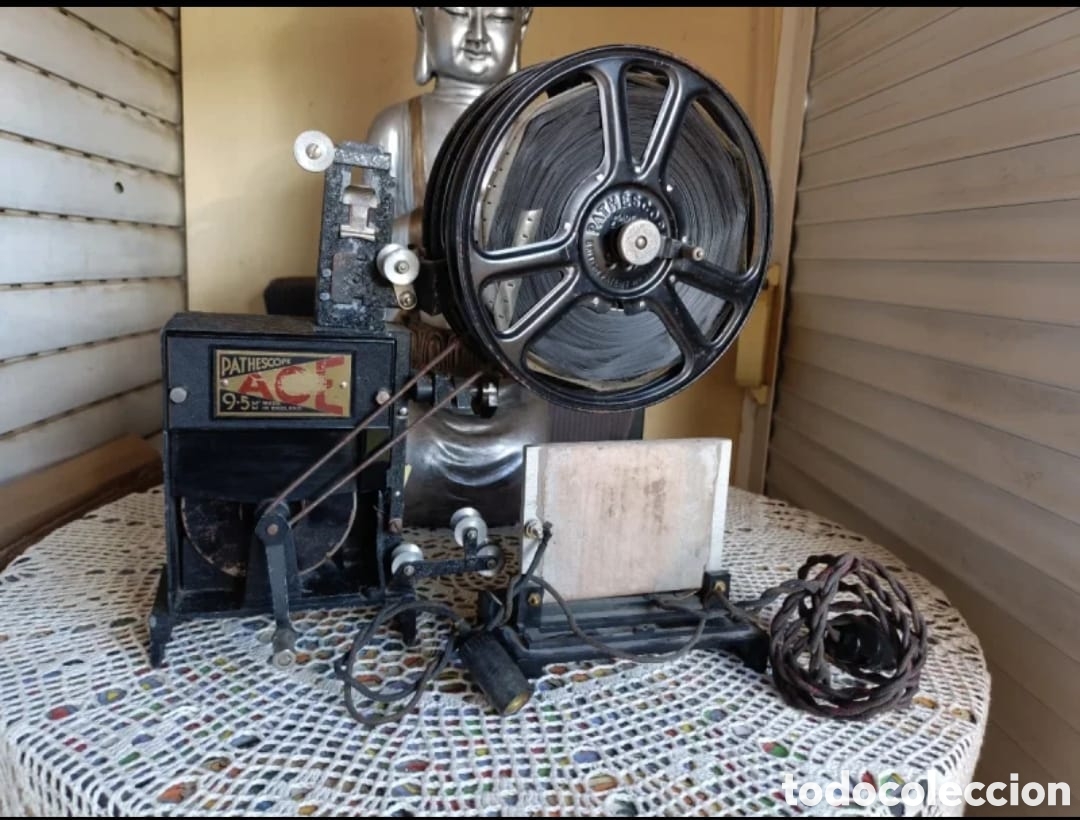 Antig&uuml;edades: PROYECTOR CINE PATHESCOPE ACE 9.5 MM - Foto 6