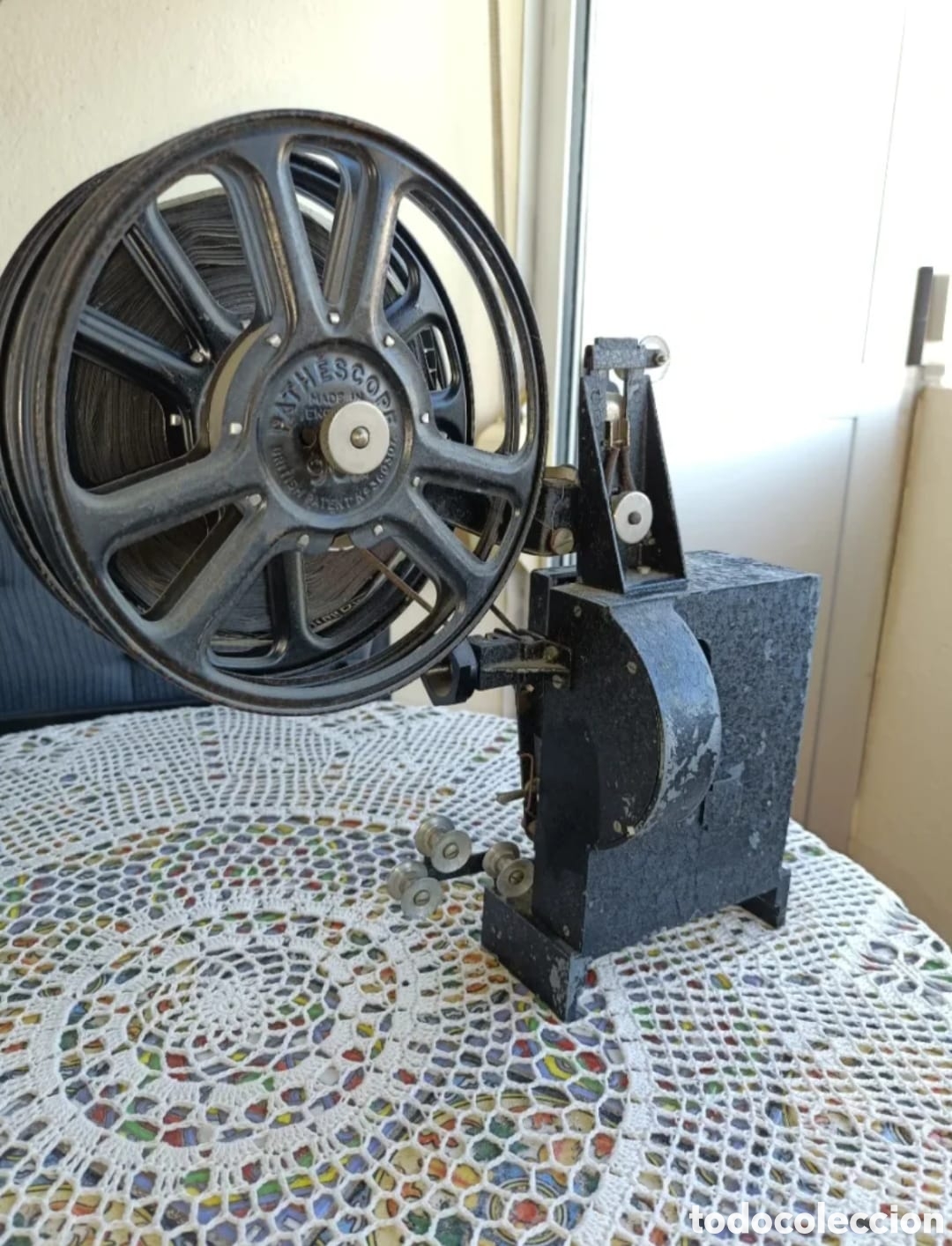 Antig&uuml;edades: PROYECTOR CINE PATHESCOPE ACE 9.5 MM - Foto 7
