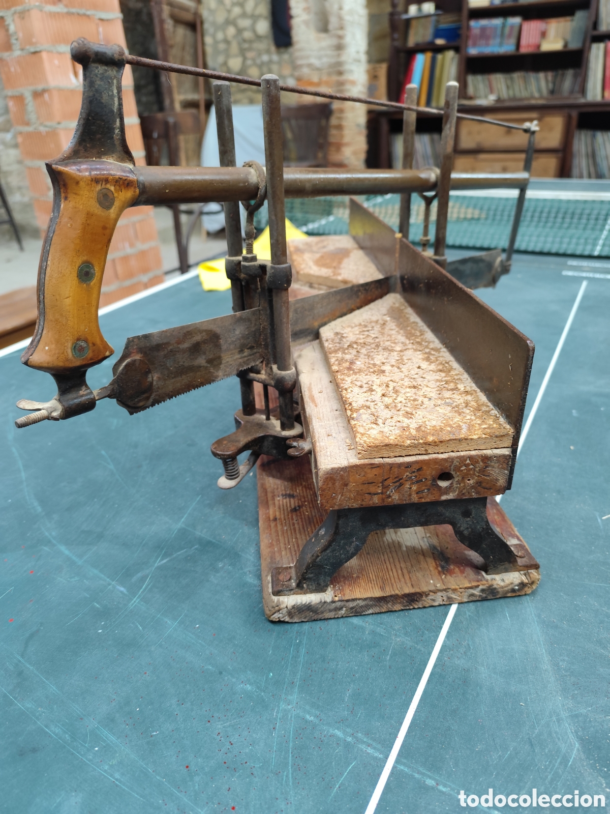 Antig&uuml;edades: Antigua ingletadora manual - Foto 10