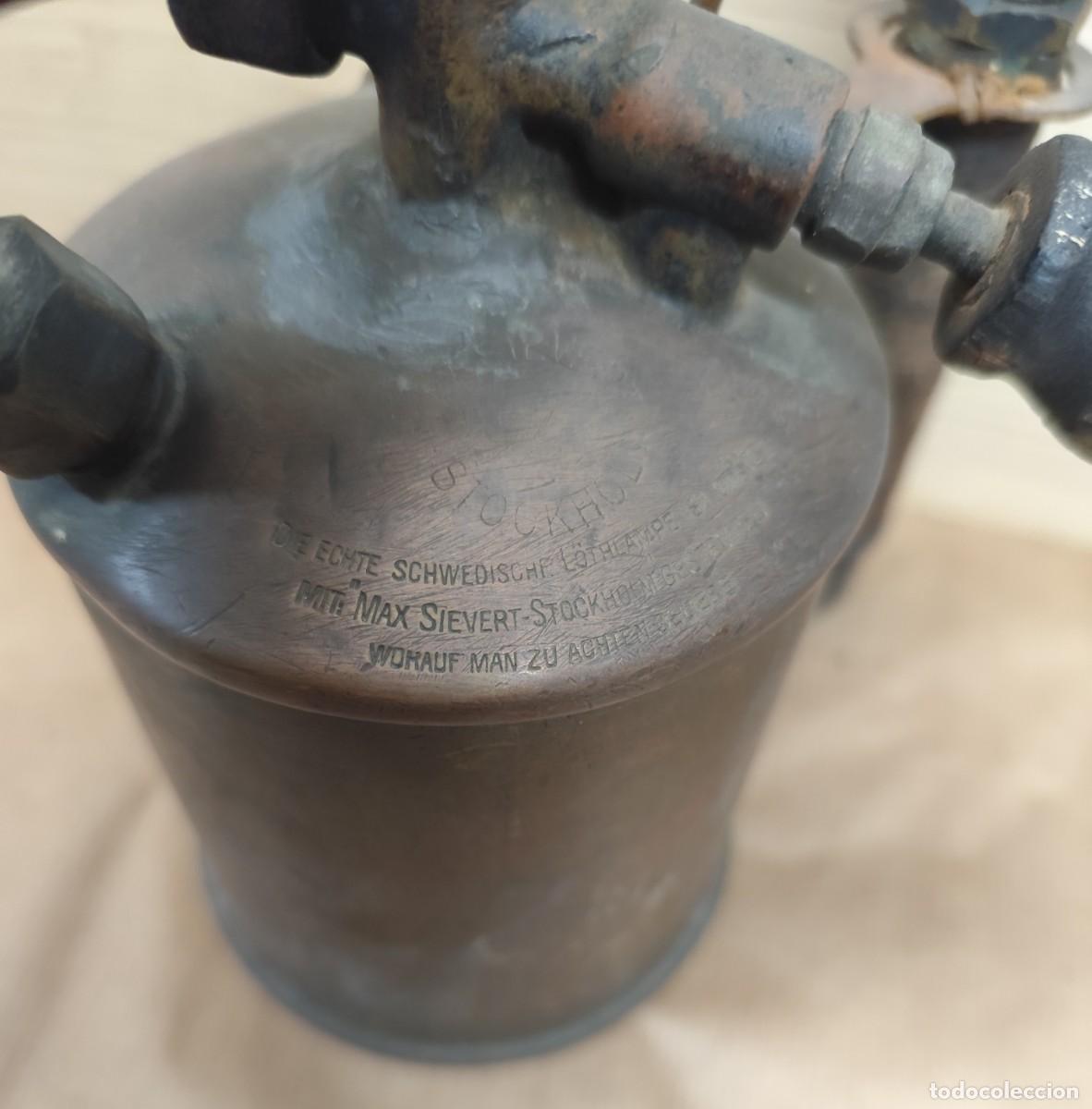 Antig&uuml;edades: Antiguo soplete Max Sievert - Stockholm - Foto 3