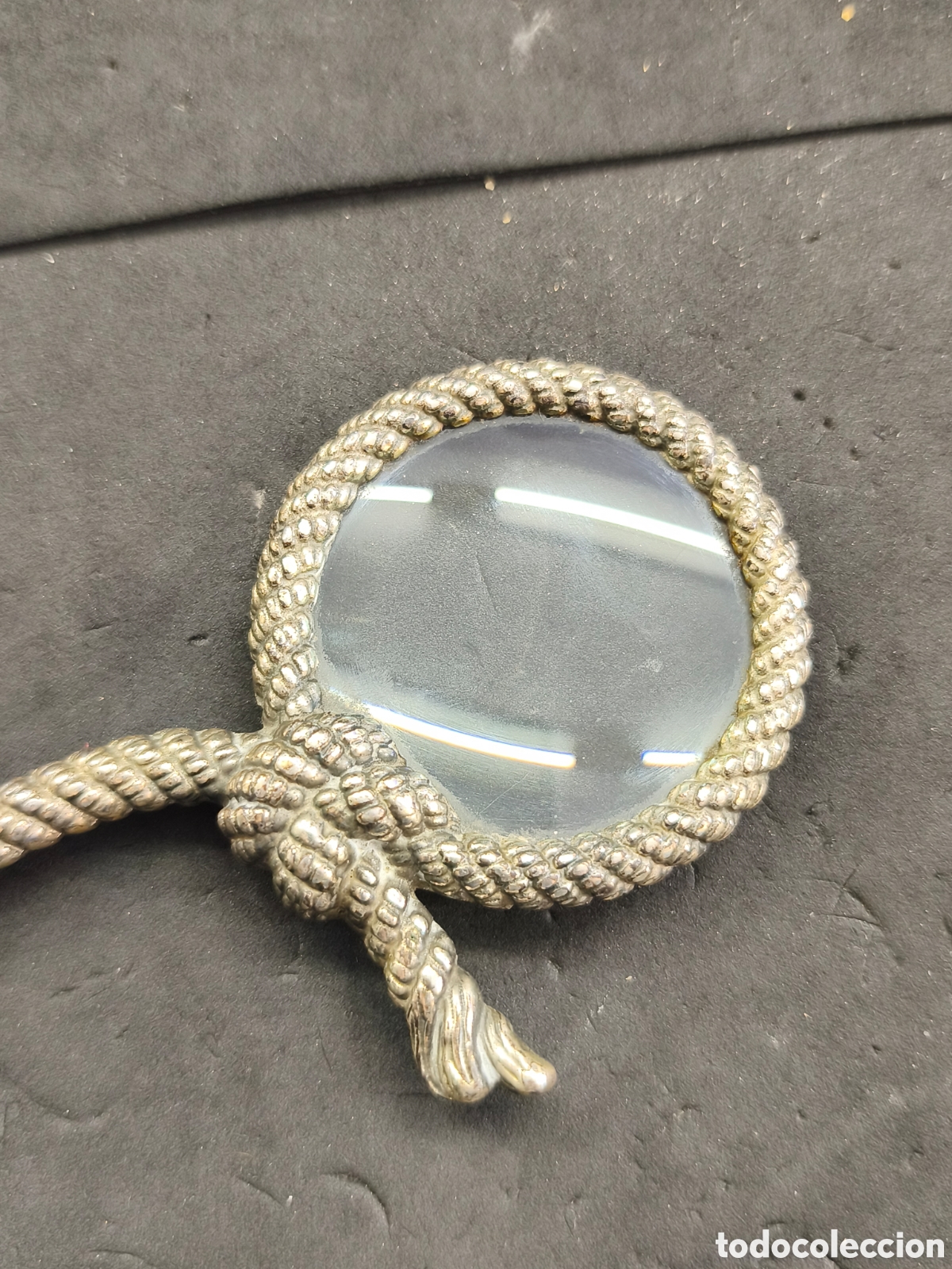 Antig&uuml;edades: Lupa en forma de nudo 18,5cm - Foto 2