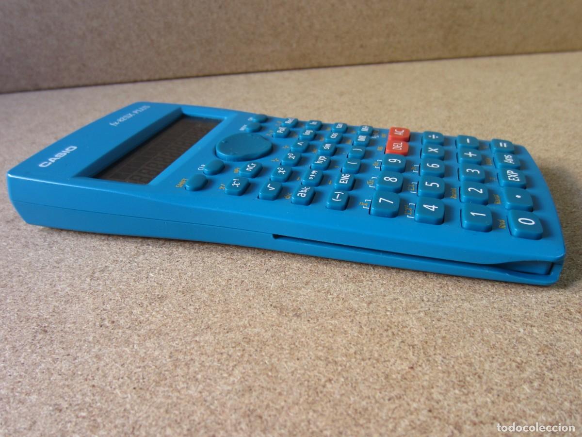 Antig&uuml;edades: Calculadora Casio FX-82SX Plus Color Azul - Foto 7