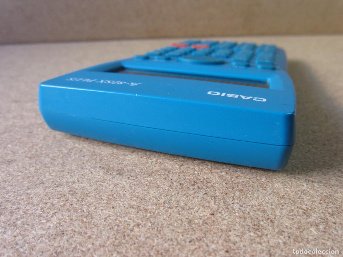 Antig&uuml;edades: Calculadora Casio FX-82SX Plus Color Azul - Foto 8