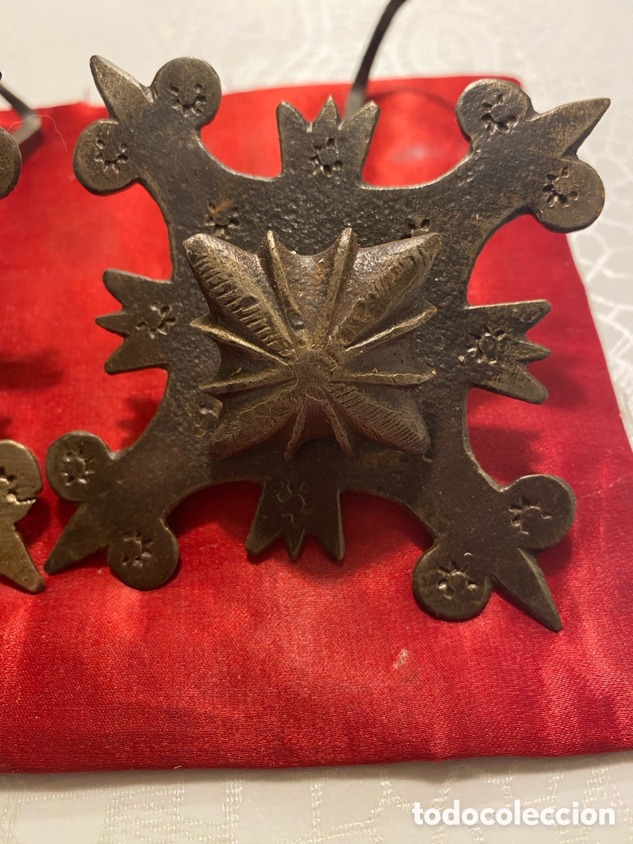 Antig&uuml;edades: Dos excepcionales clavos de portal&oacute;n. - Foto 2