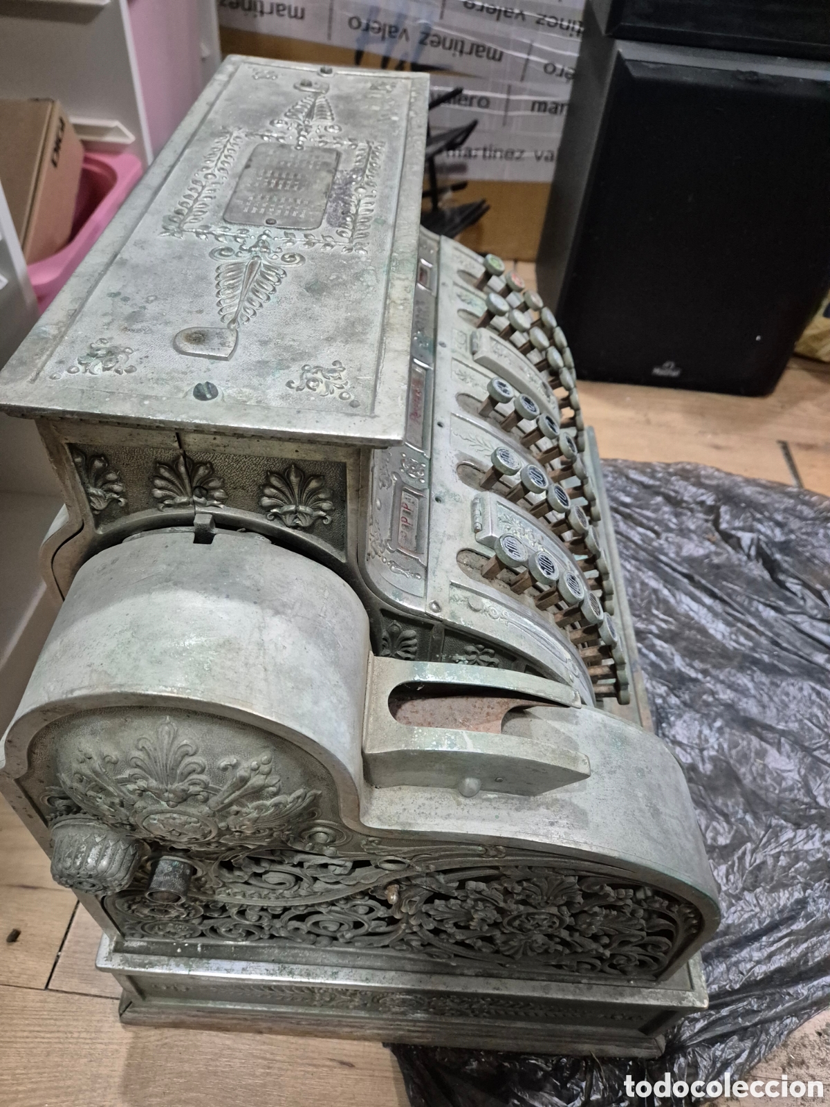 Antig&uuml;edades: Caja registradora National - Foto 4