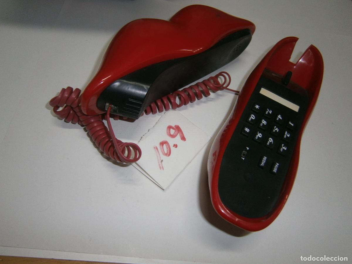 Tel&eacute;fonos: ANTIGUO TELEFONO VINTAGE - LABIOS - Foto 2