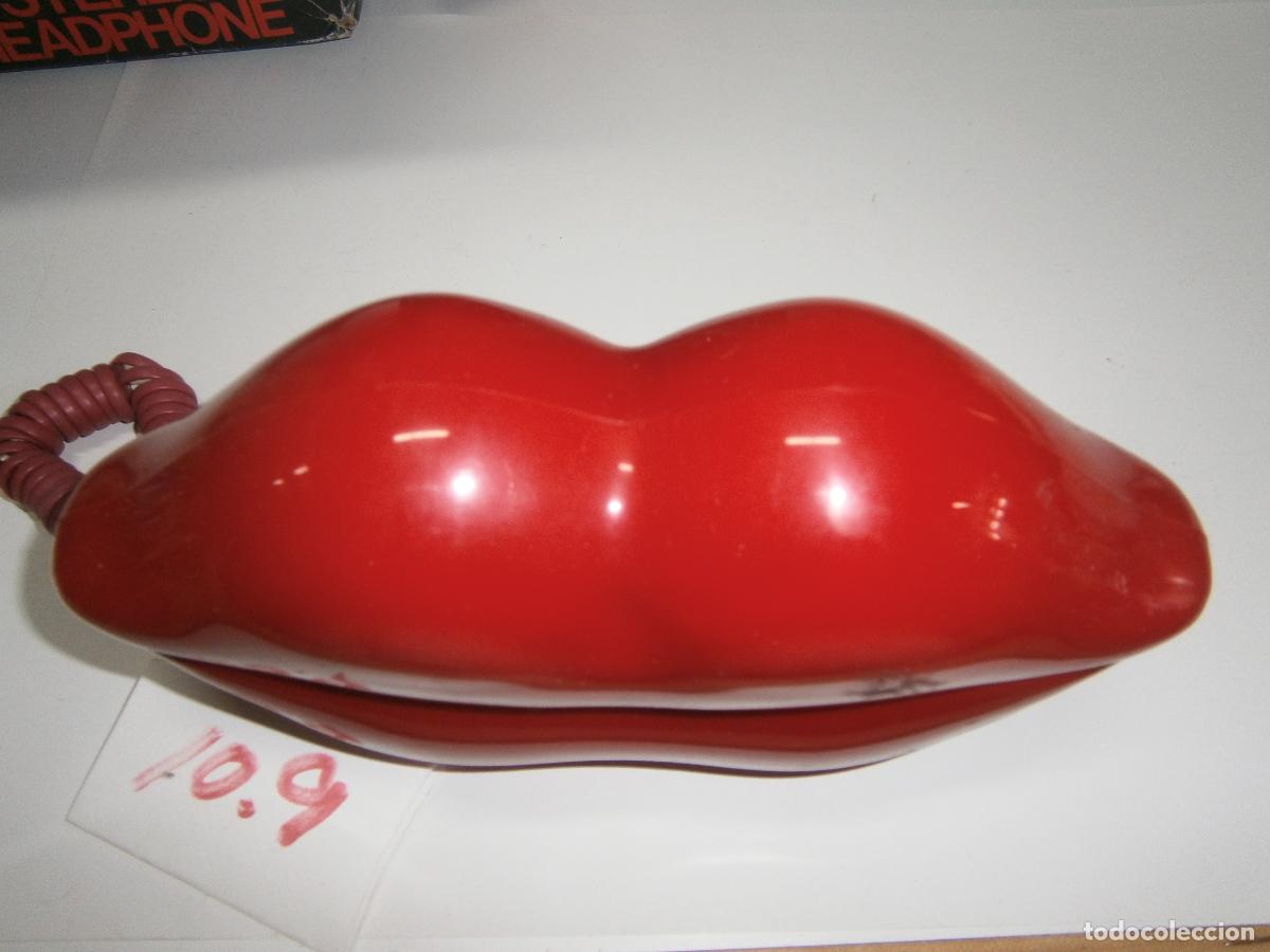 Tel&eacute;fonos: ANTIGUO TELEFONO VINTAGE - LABIOS - Foto 3