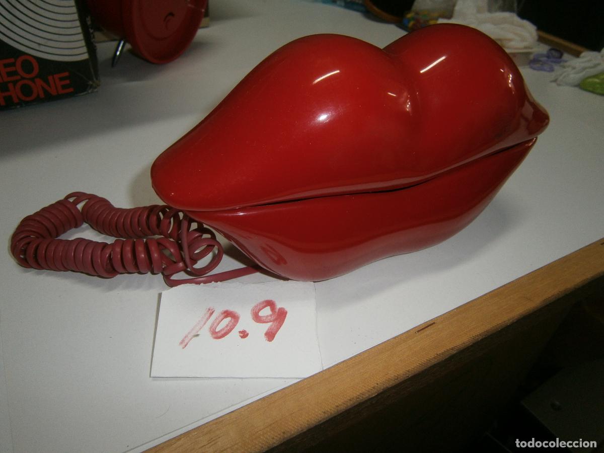 Tel&eacute;fonos: ANTIGUO TELEFONO VINTAGE - LABIOS - Foto 4