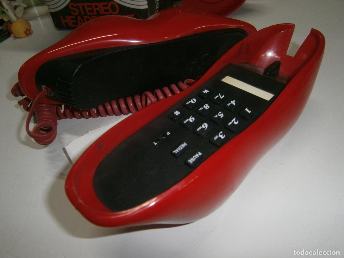Tel&eacute;fonos: ANTIGUO TELEFONO VINTAGE - LABIOS - Foto 6