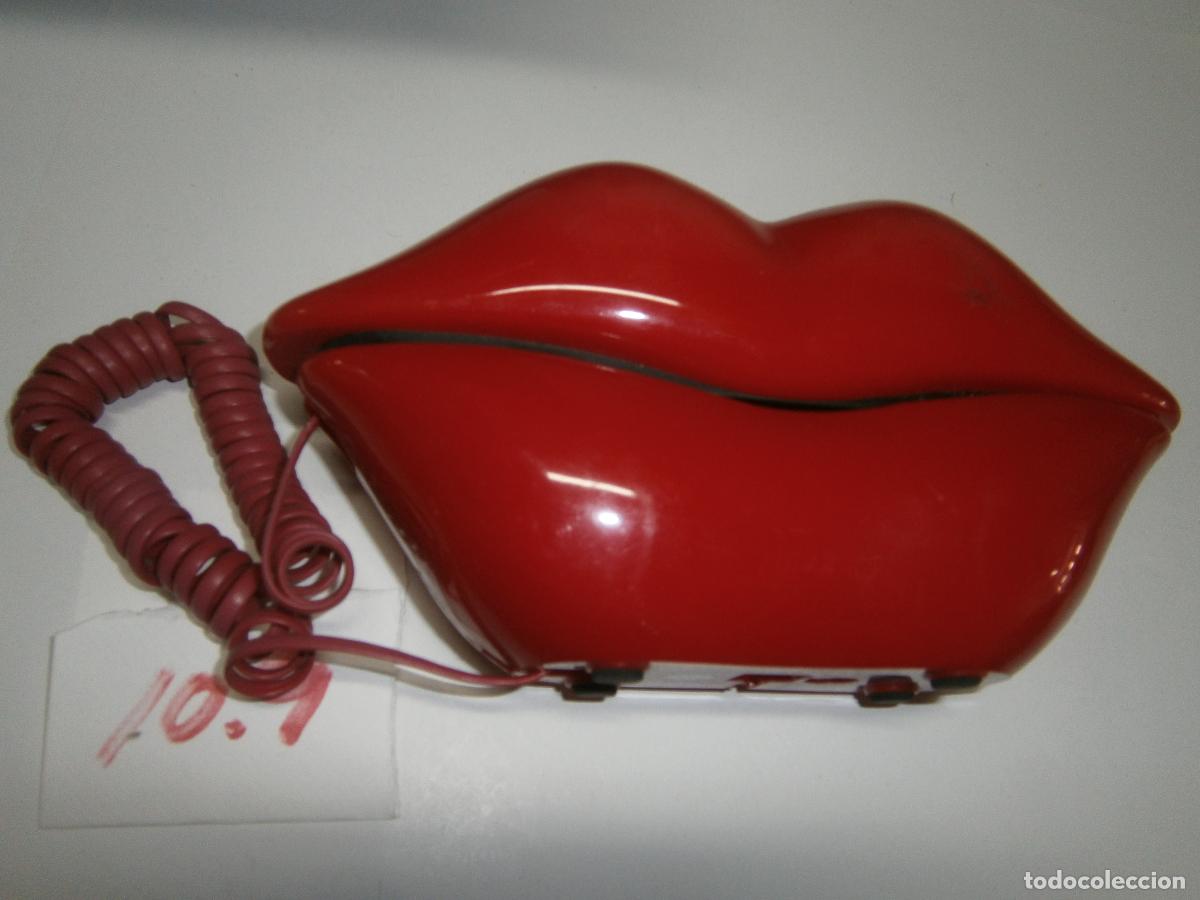 Tel&eacute;fonos: ANTIGUO TELEFONO VINTAGE - LABIOS - Foto 1